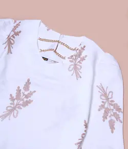 شومیز خامه دوزی گندم