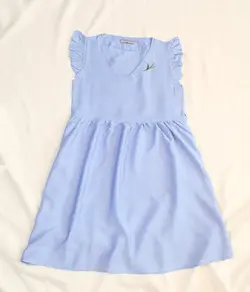 پیراهن یقه گلدوزی بابوس