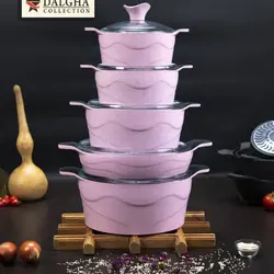 سرویس قابلمه 10 پارچه گرانیتی دالغا