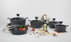 سرویس قابلمه 10 پارچه گرانیتی دالغا