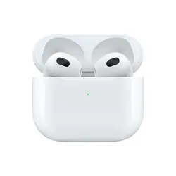 هدفون بی سیم اپل مدل AirPods 3 همراه با محفظه شارژ