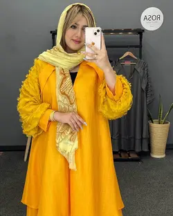 مانتو مزونی نازلی آستین ریش کد : 20928 - فروشگاه اینترنتی رزا بوتیک