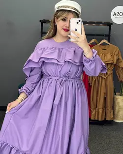 پیراهنی بلند کد : 20753 - فروشگاه اینترنتی رزا بوتیک