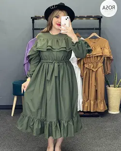 پیراهنی بلند کد : 20753 - فروشگاه اینترنتی رزا بوتیک