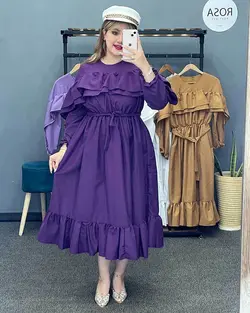 پیراهنی بلند کد : 20753 - فروشگاه اینترنتی رزا بوتیک