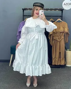 پیراهنی بلند کد : 20753 - فروشگاه اینترنتی رزا بوتیک