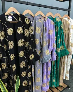 مانتو طلاکوب کد : 17084 - فروشگاه اینترنتی رزا بوتیک