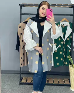 مانتو کتی طلاکوب کد : 15583 - فروشگاه اینترنتی رزا بوتیک