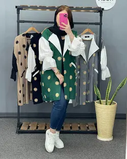 مانتو کتی طلاکوب کد : 15583 - فروشگاه اینترنتی رزا بوتیک