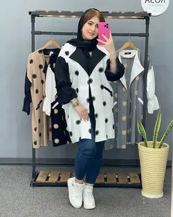 مانتو کتی طلاکوب کد : 15583 - فروشگاه اینترنتی رزا بوتیک