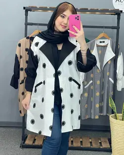 مانتو کتی طلاکوب کد : 15583 - فروشگاه اینترنتی رزا بوتیک