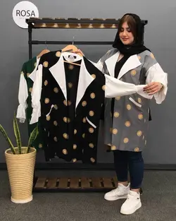 مانتو کتی طلاکوب کد : 15583 - فروشگاه اینترنتی رزا بوتیک