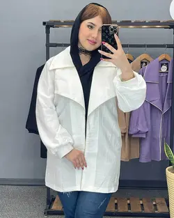 مانتو کتی 2 یقه کد : 15358 - فروشگاه اینترنتی رزا بوتیک