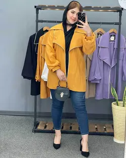 مانتو کتی 2 یقه کد : 15358 - فروشگاه اینترنتی رزا بوتیک