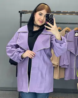 مانتو کتی 2 یقه کد : 15358 - فروشگاه اینترنتی رزا بوتیک