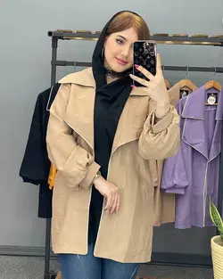 مانتو کتی 2 یقه کد : 15358 - فروشگاه اینترنتی رزا بوتیک