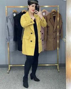 پالتو سوییت کتی 4 دکمه کد : 11588 - فروشگاه اینترنتی رزا بوتیک