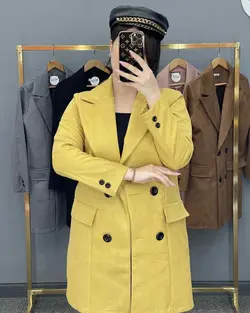 پالتو سوییت کتی 4 دکمه کد : 11588 - فروشگاه اینترنتی رزا بوتیک