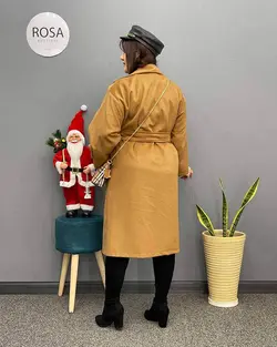 پالتو فوتر آستردار بلند کد : 11416 - فروشگاه اینترنتی رزا بوتیک