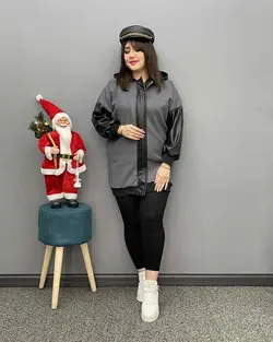 پالتو فوتر ترکیبی کد : 390 - فروشگاه اینترنتی رزا بوتیک