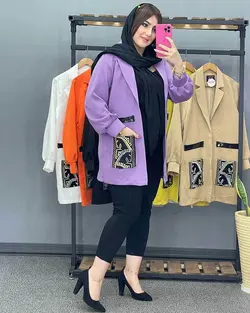 مانتو کتی سنتی کد : 13935 - فروشگاه اینترنتی رزا بوتیک