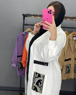 مانتو کتی سنتی کد : 13935 - فروشگاه اینترنتی رزا بوتیک