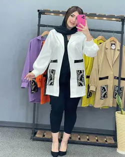 مانتو کتی سنتی کد : 13935 - فروشگاه اینترنتی رزا بوتیک