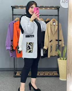 مانتو کتی سنتی کد : 13935 - فروشگاه اینترنتی رزا بوتیک