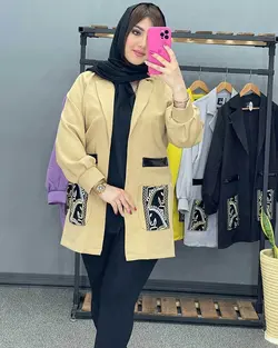 مانتو کتی سنتی کد : 13935 - فروشگاه اینترنتی رزا بوتیک