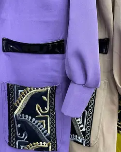 مانتو کتی سنتی کد : 13935 - فروشگاه اینترنتی رزا بوتیک