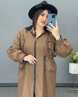 کاپشن بادکنکی کمرگت کد : 12454 - فروشگاه اینترنتی رزا بوتیک