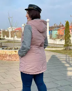 کاپشن آستین دورس کد : 11948 - فروشگاه اینترنتی رزا بوتیک