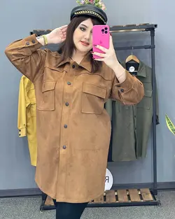 پالتو سوئیت دو جیب کد : ۸۴۳۹ - فروشگاه اینترنتی رزا بوتیک