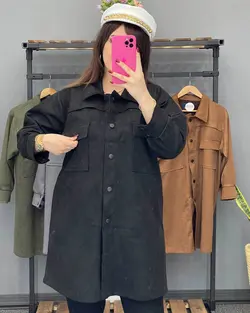 پالتو سوئیت دو جیب کد : ۸۴۳۹ - فروشگاه اینترنتی رزا بوتیک