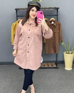 پالتو سوئیت دو جیب کد : ۸۴۳۹ - فروشگاه اینترنتی رزا بوتیک