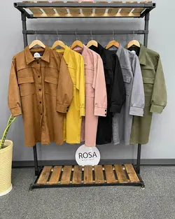 پالتو سوئیت دو جیب کد : ۸۴۳۹ - فروشگاه اینترنتی رزا بوتیک