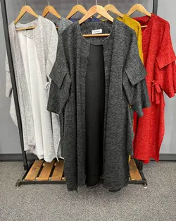 مانتو آنغوره بلند کد : ۸۲۸۷ - فروشگاه اینترنتی رزا بوتیک