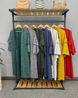 مانتو آنغوره بلند کد : ۸۲۸۷ - فروشگاه اینترنتی رزا بوتیک