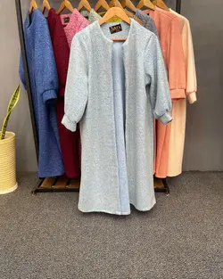 پالتو کچه قزن دار کد : ۷۸۱۶ - فروشگاه اینترنتی رزا بوتیک