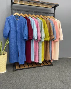 پالتو کچه قزن دار کد : ۷۸۱۶ - فروشگاه اینترنتی رزا بوتیک