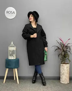 پالتو فوتر قواره دار کد : ۱۲۰ - فروشگاه اینترنتی رزا بوتیک