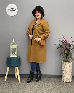 پالتو فوتر قواره دار کد : ۱۲۰ - فروشگاه اینترنتی رزا بوتیک