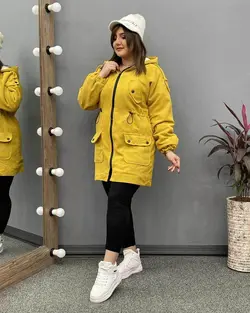 کاپشن مخمل ببعی کمرگت کد : ۹۵۶۲ - فروشگاه اینترنتی رزا بوتیک