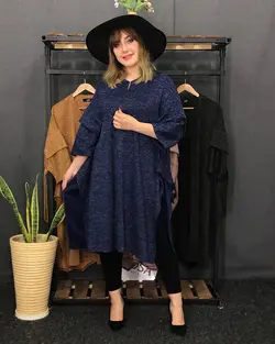 مانتو آنغوره بلند کد : ۵۸۹۶  (پیش سفارش) - فروشگاه اینترنتی رزا بوتیک