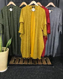 مانتو آنغوره بلند کد : ۵۸۹۶  (پیش سفارش) - فروشگاه اینترنتی رزا بوتیک