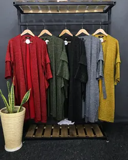 مانتو آنغوره بلند کد : ۵۸۹۶  (پیش سفارش) - فروشگاه اینترنتی رزا بوتیک