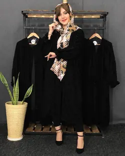 مانتو مزونی استردار کد : ۳۳۹۳ - فروشگاه اینترنتی رزا بوتیک