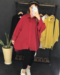 مانتو پانچ حریر دکمه دار کد : ۲۵۳۲ - فروشگاه اینترنتی رزا بوتیک