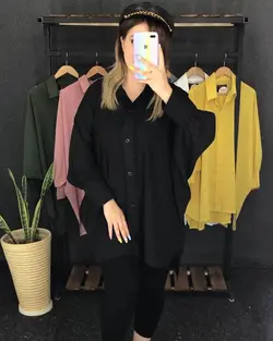 مانتو پانچ حریر دکمه دار کد : ۲۵۳۲ - فروشگاه اینترنتی رزا بوتیک