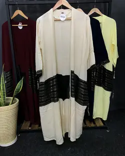 مانتو عبایی قواره دار کد : ۴۵۳۰ - فروشگاه اینترنتی رزا بوتیک